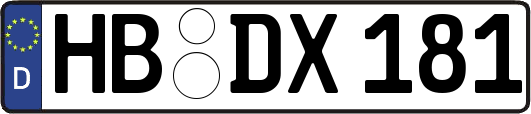 HB-DX181