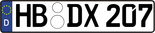 HB-DX207