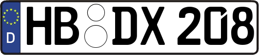 HB-DX208