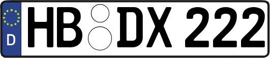 HB-DX222