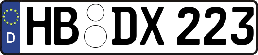 HB-DX223