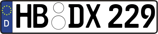 HB-DX229