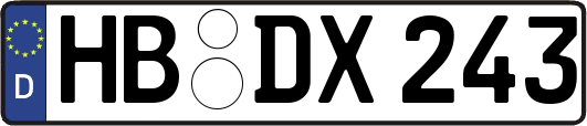 HB-DX243