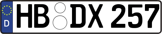 HB-DX257