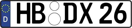 HB-DX26