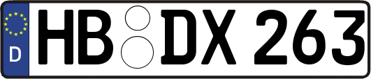HB-DX263