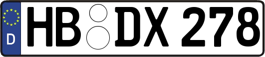 HB-DX278