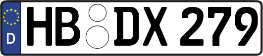HB-DX279