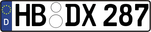 HB-DX287
