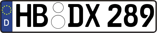 HB-DX289