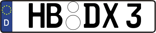 HB-DX3