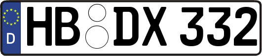 HB-DX332