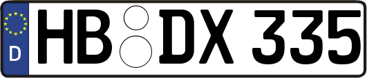 HB-DX335