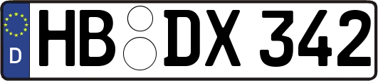 HB-DX342