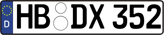 HB-DX352