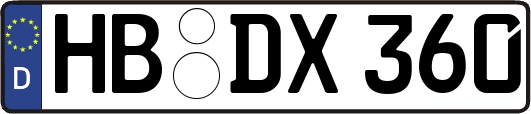 HB-DX360