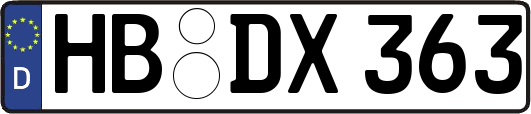 HB-DX363
