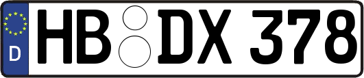 HB-DX378