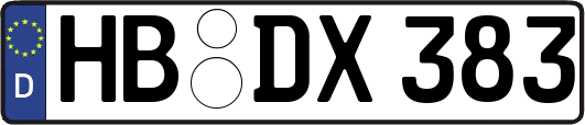HB-DX383