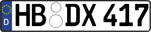 HB-DX417
