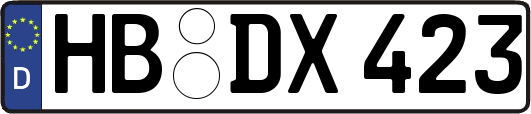 HB-DX423
