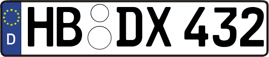 HB-DX432