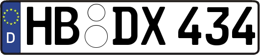HB-DX434