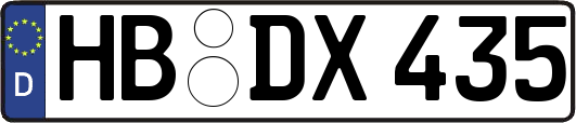 HB-DX435