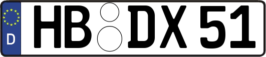 HB-DX51