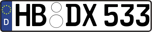 HB-DX533