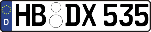 HB-DX535