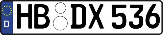 HB-DX536