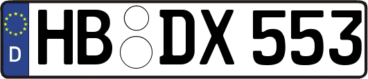 HB-DX553