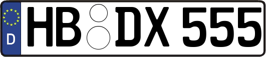 HB-DX555