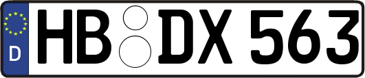 HB-DX563