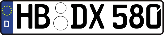 HB-DX580
