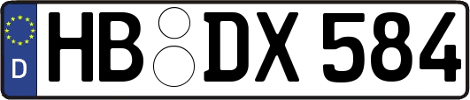 HB-DX584