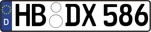 HB-DX586