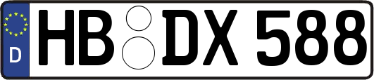 HB-DX588