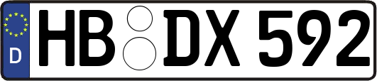 HB-DX592