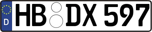 HB-DX597