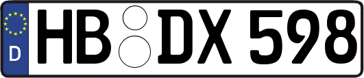 HB-DX598