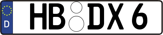 HB-DX6