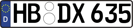 HB-DX635