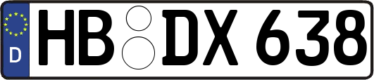 HB-DX638
