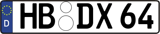 HB-DX64