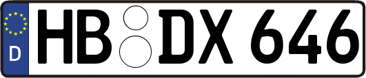 HB-DX646
