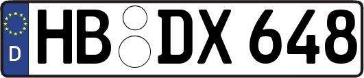 HB-DX648