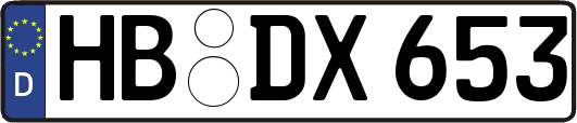 HB-DX653
