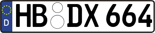 HB-DX664
